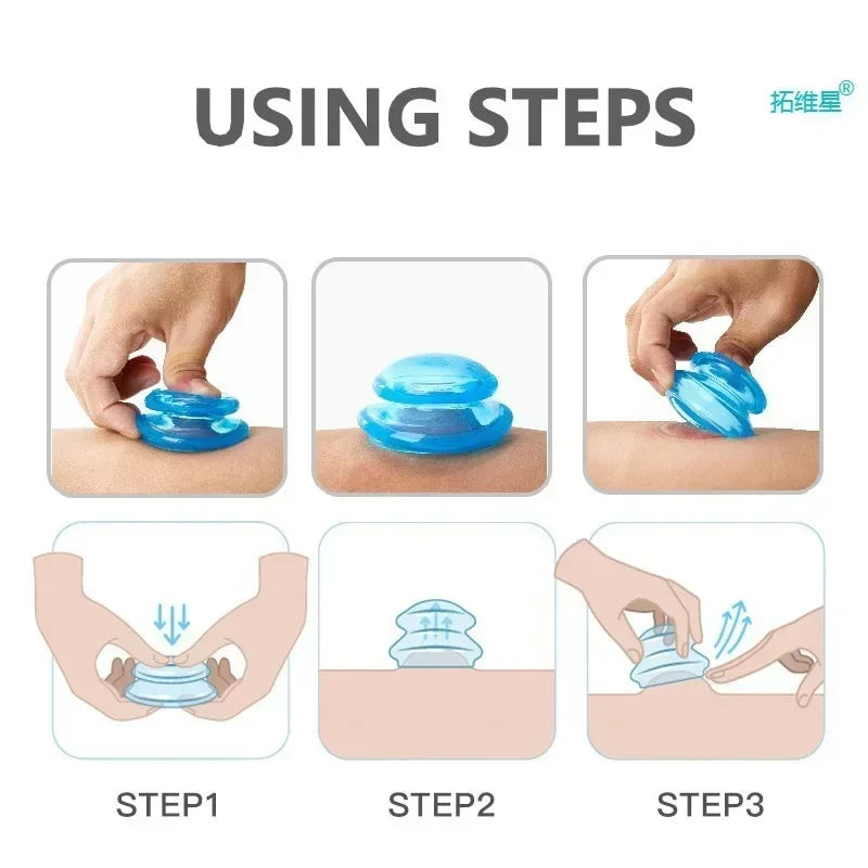 Anti-cellulite Silicone Suction Cup