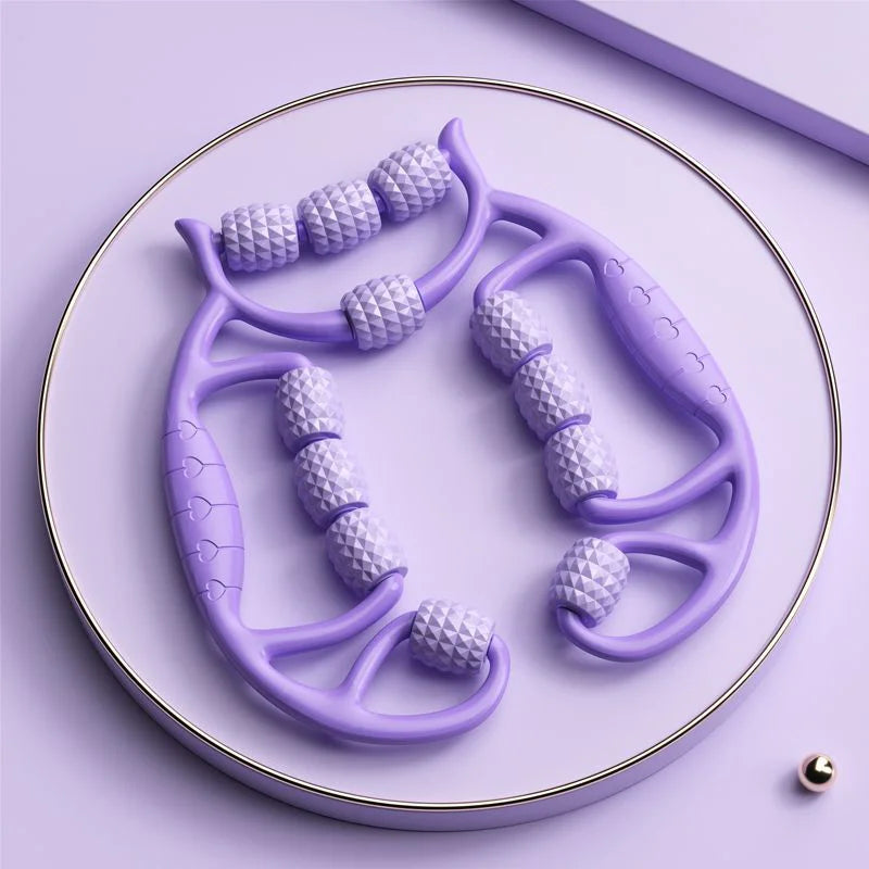 12 Wheels Annular Leg Clamp Massager